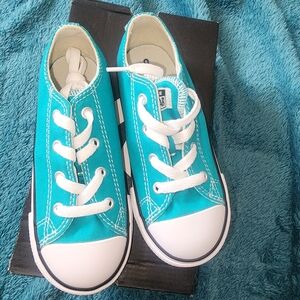 NEW! Vibrant Aqua Kids Sneakers